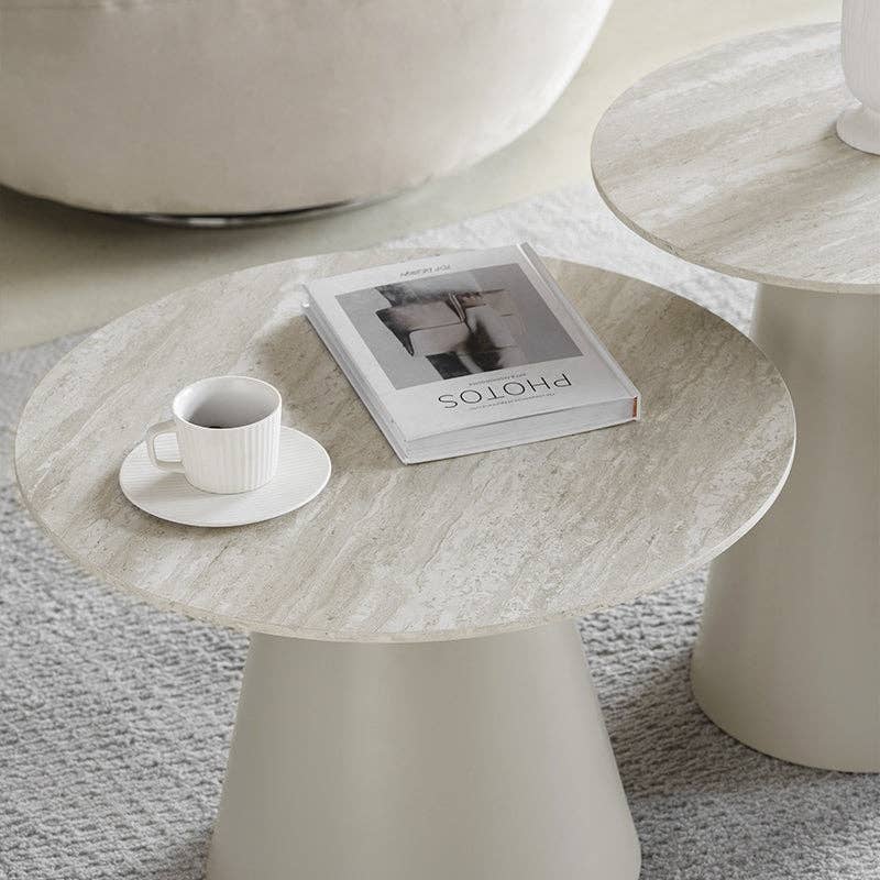 Furnhouse - Wholesale Coffee Table - Round Coffee Table Tango ø80x45 - Grey6