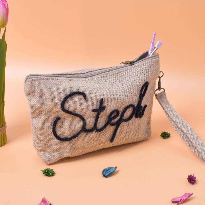 King Of Handmade - Wholesale Make-up/cosmetic bag - Personalized Makeup Bag, Bride Cosmetic Bags, Bridal party7