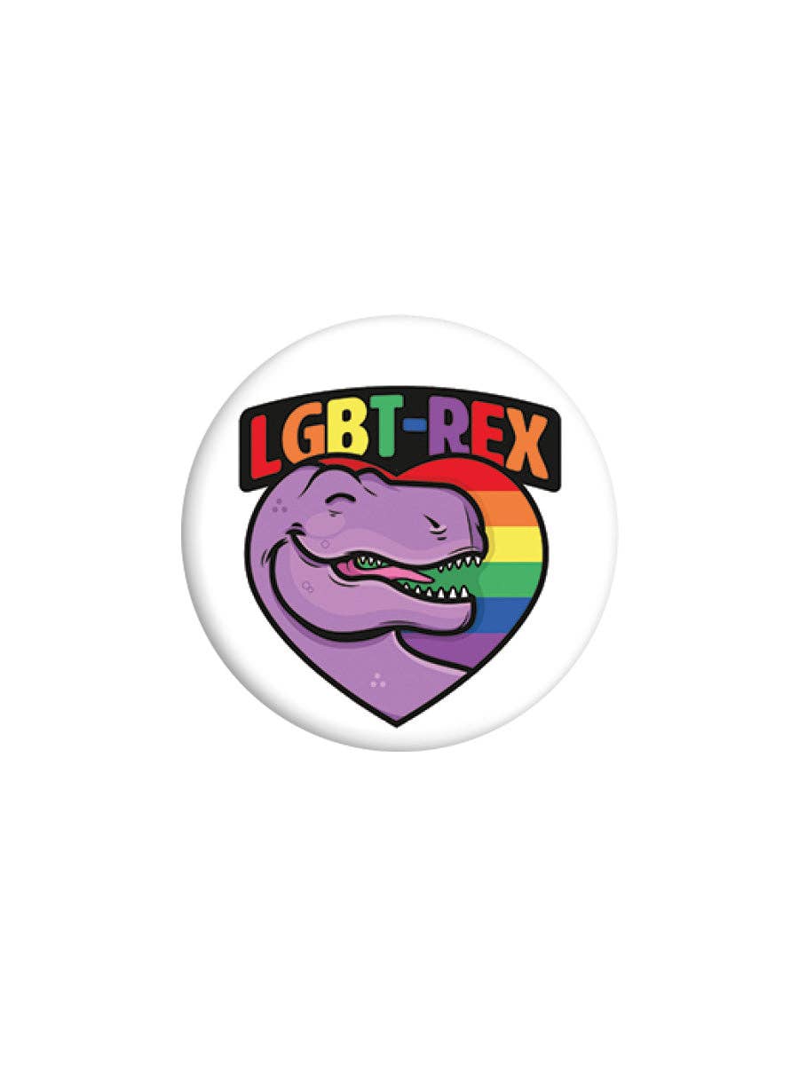 Grindstore - Wholesale Badge Accessory - Unisex - LGBT-REX 25mm Badge0