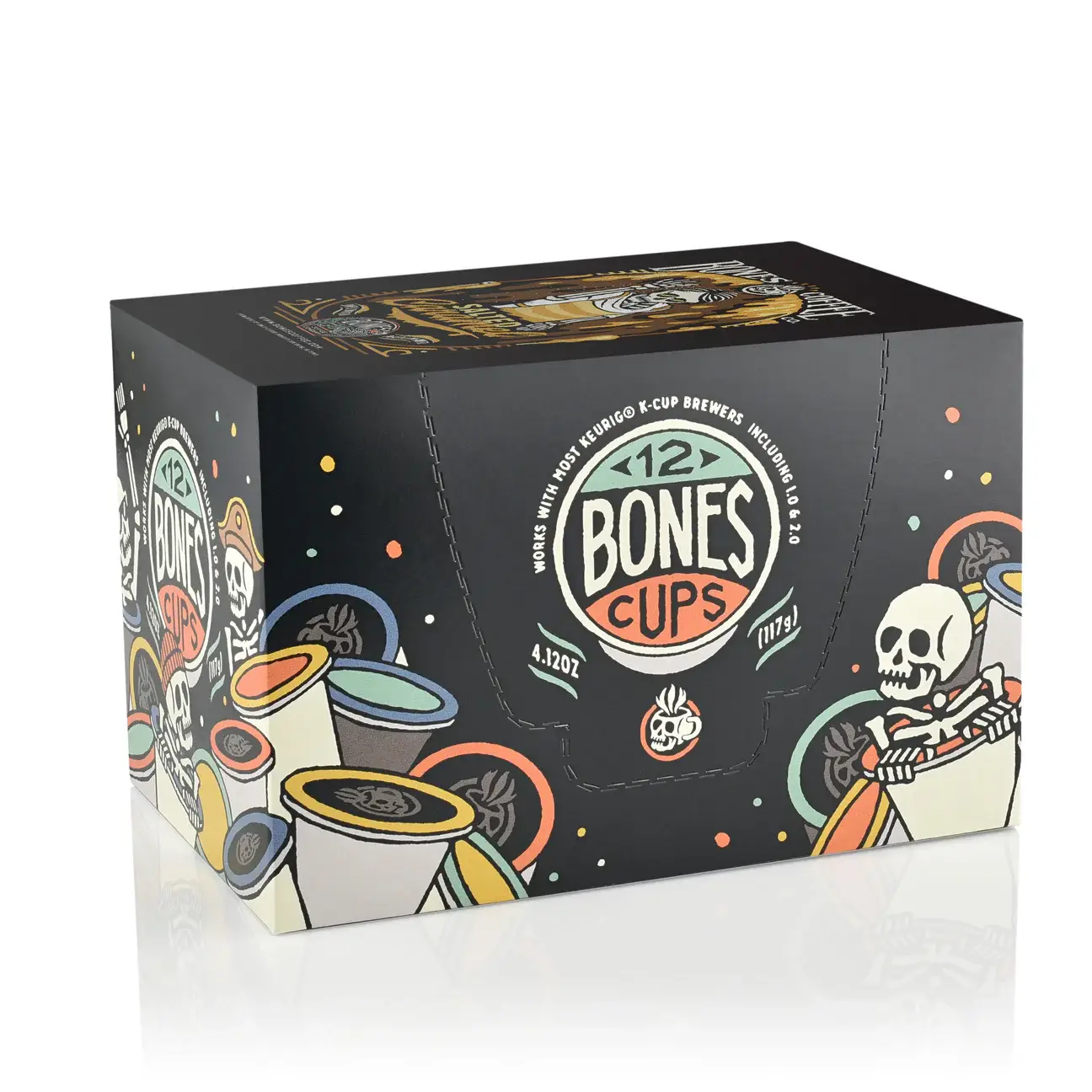 Bones Coffee Company - Wholesale Coffee Pods - Salted Caramel Coffee Pods | 12 Count | Flavored Coffee6