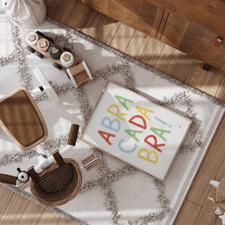 Kago Studio - Wholesale Art Print - Kids & Baby - Abracadabra - Children's Art Print | Kids Wall Art3