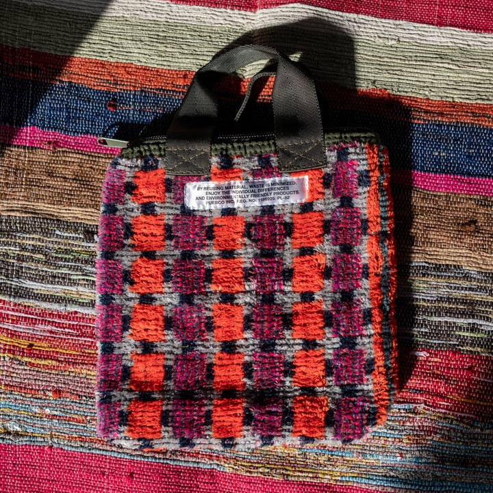 Puebco - Wholesale Tote Bag - Women's - TRUCK SEAT FABRIC SMALL TOTE6