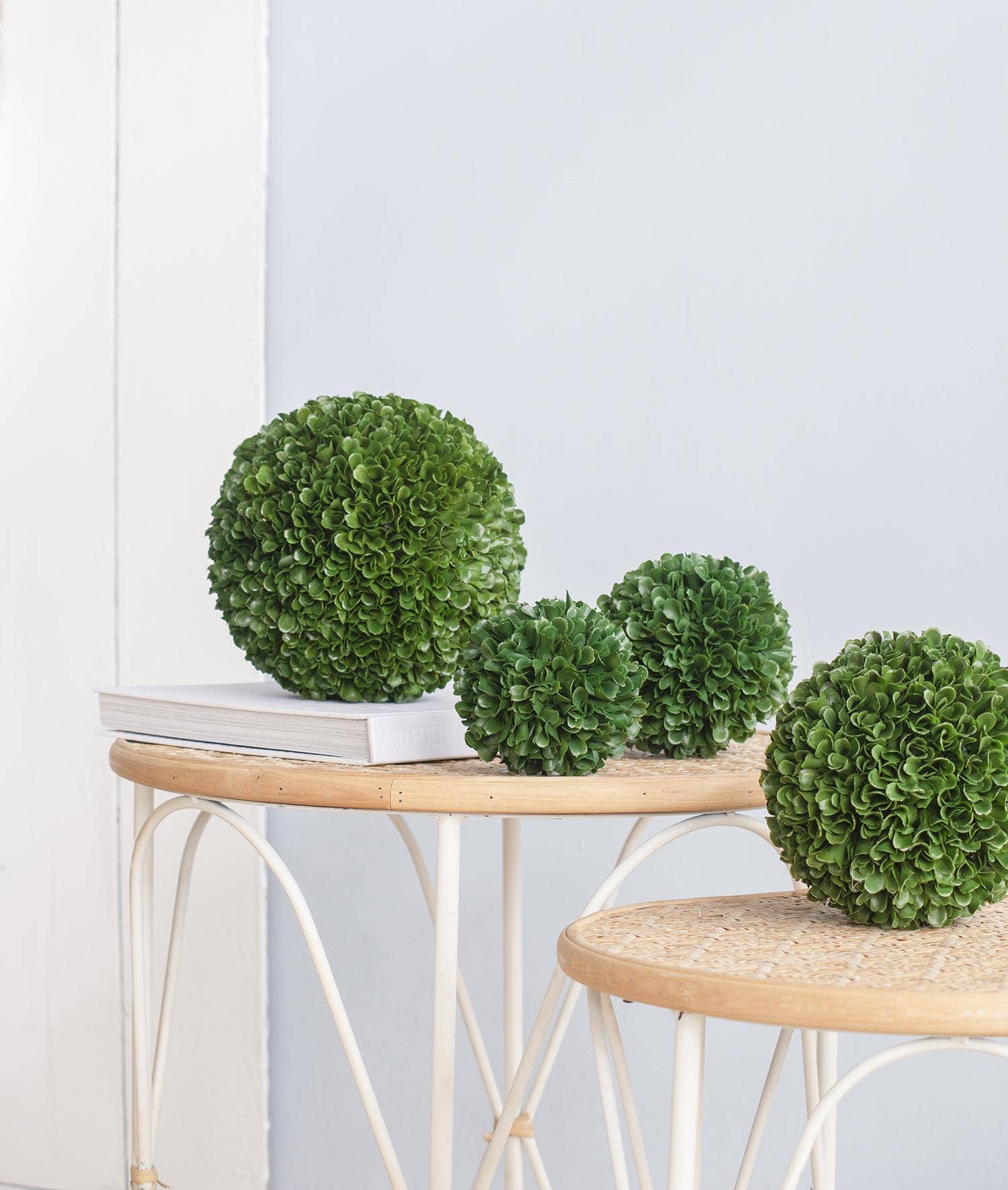 A&B Home Group Inc. - Wholesale Artificial Plant - D8.5" Faux Boxwood Topiary Ball3