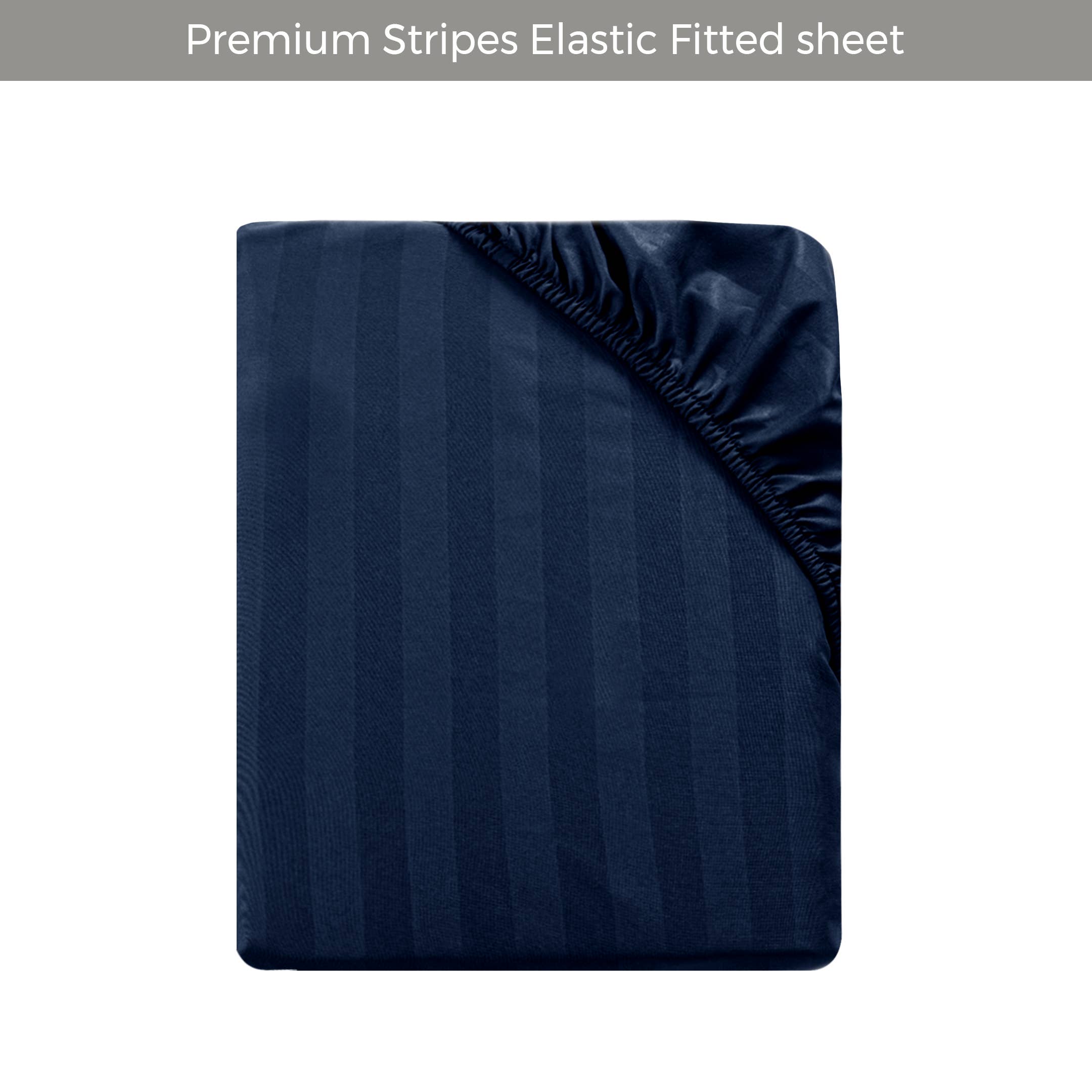 Cotton Passion - Wholesale Fitted Sheet - Satin Stripe Deep Pocket Fitted Sheets Deep Up to 25cm16