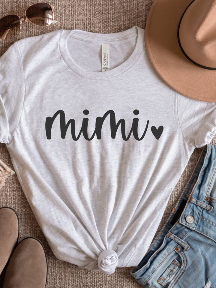 Grandma Tee - Nana, Mimi, & MORE for wholesale by Mel's Crafty Corner