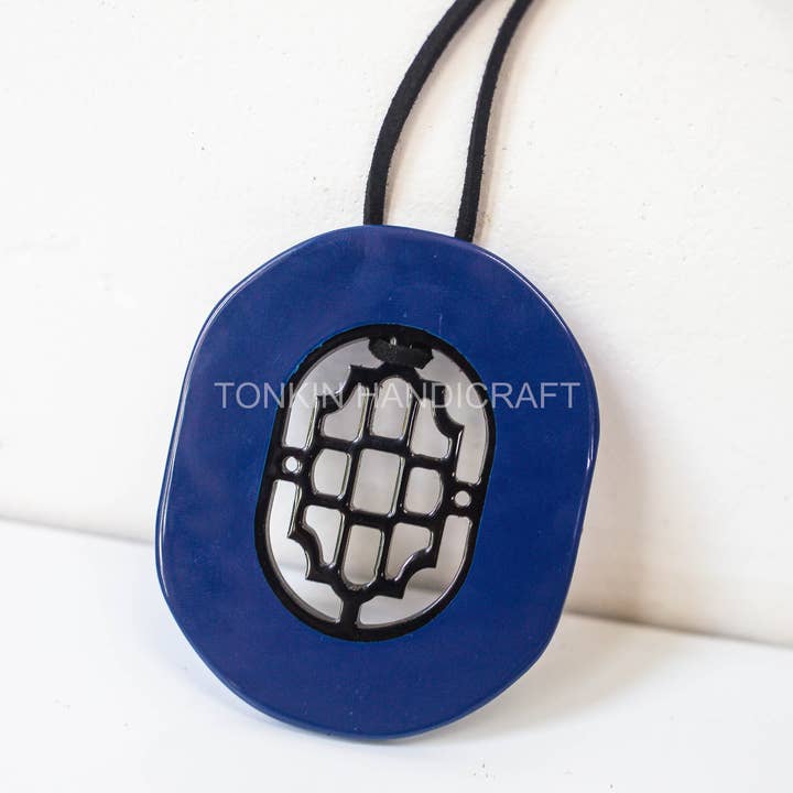 Tonkin Handicraft - Wholesale Halskettinghanger - Am ketting met schakels van buffelhoorn4