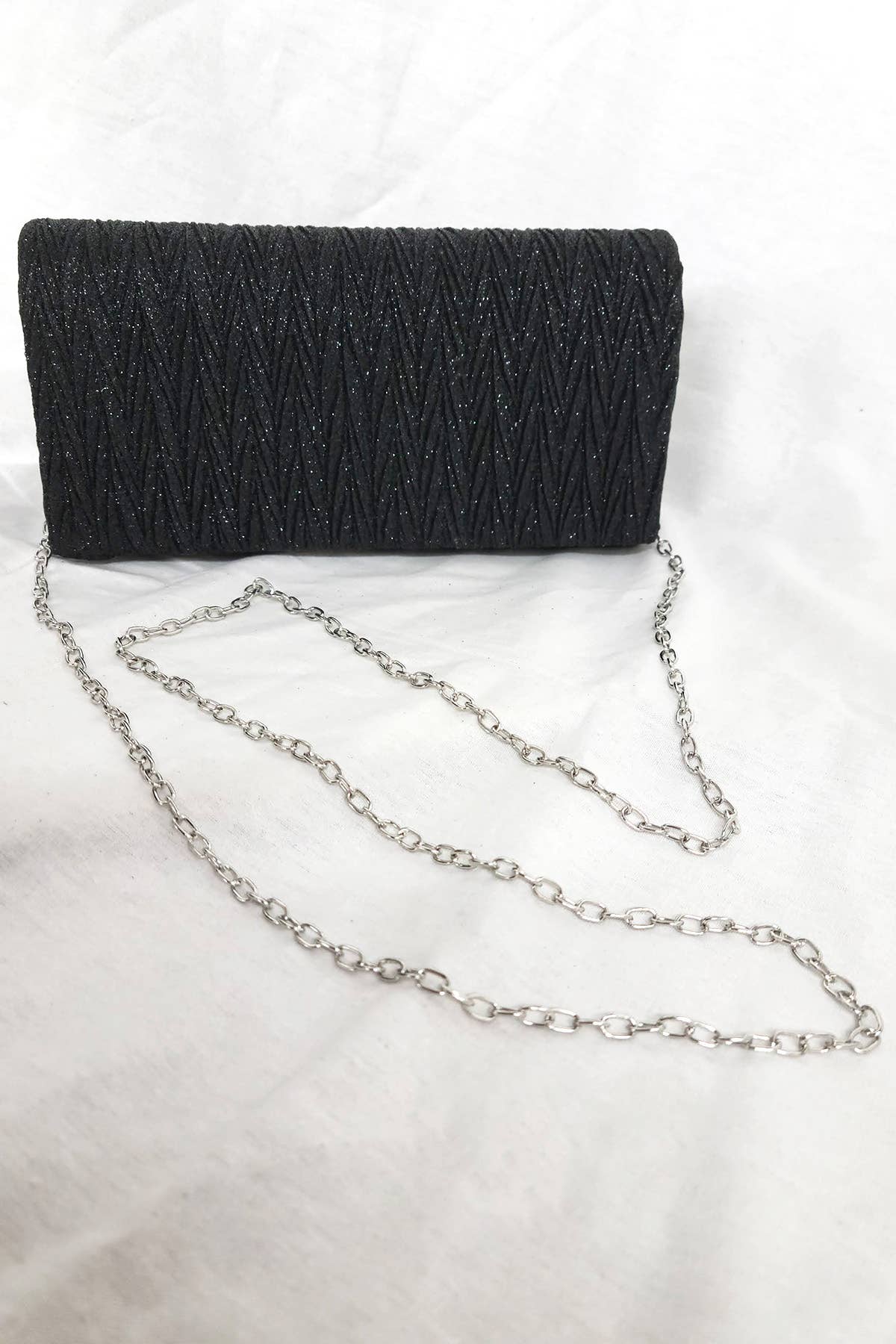 Chicas - Wholesale Clutch Bag - Women's - Sparkling evening bag with adjustable chain FB72689