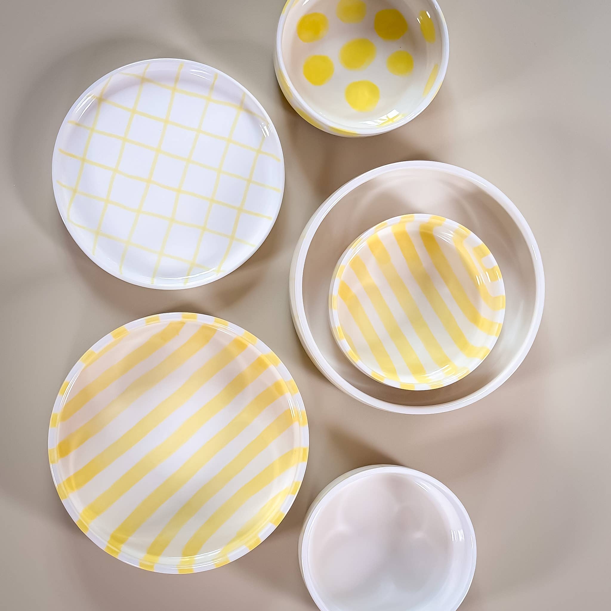 Magazin Minori - Wholesale Bowl - Bowl Stripes - spiaggia yellow1