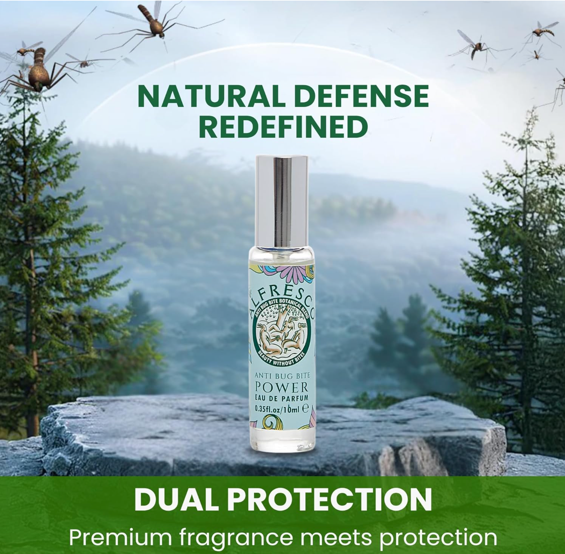 Alfresco – wholesale Insect repellent – Alfresco Power Eau de Parfum (10ml)1