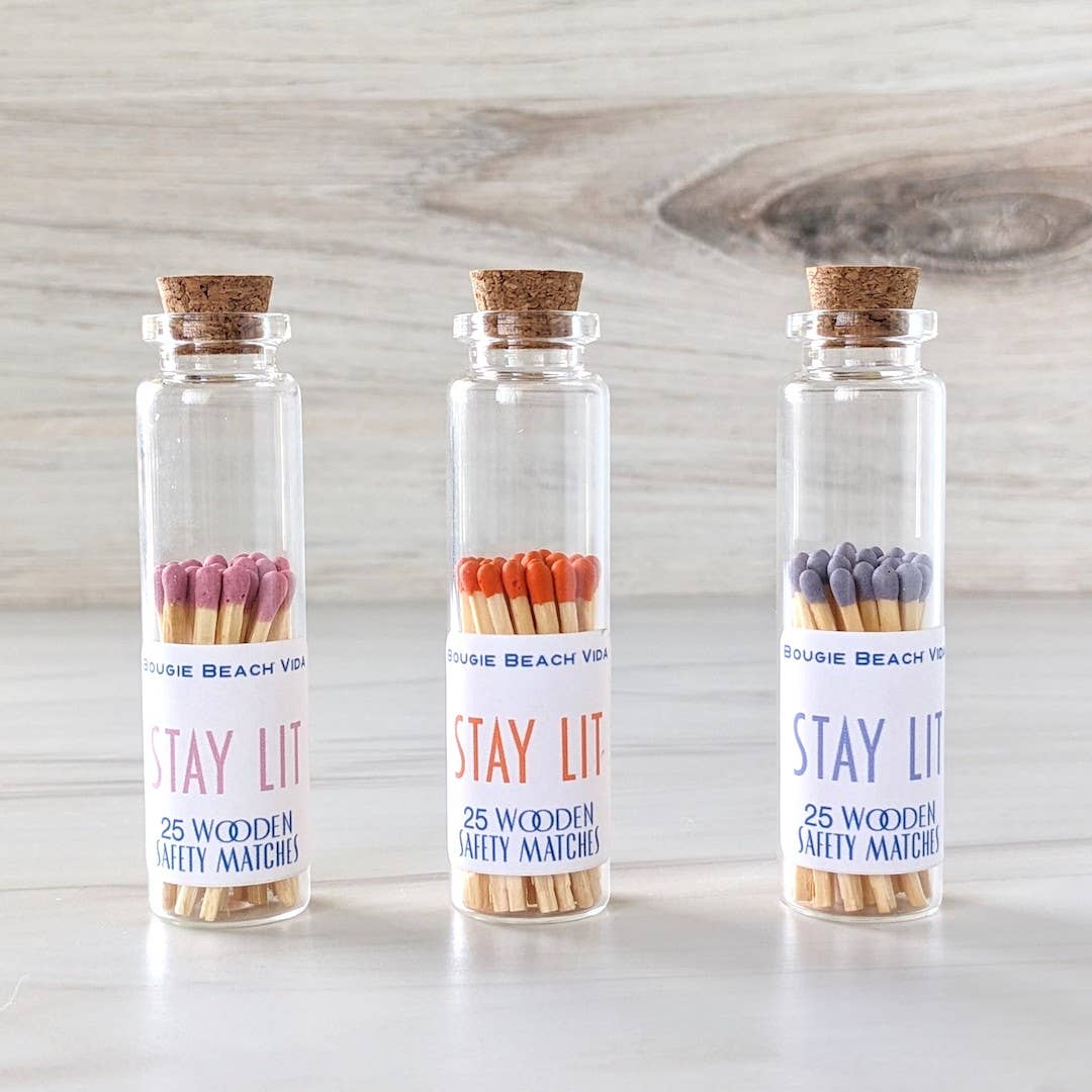 Bougie Vida - Vente Allumettes - Allumettes de sécurité à pointe colorée Bougie Vida1