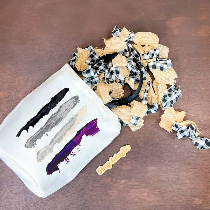 Aseksuel Pride mulepose for engroshandel hos Shop Intaglio