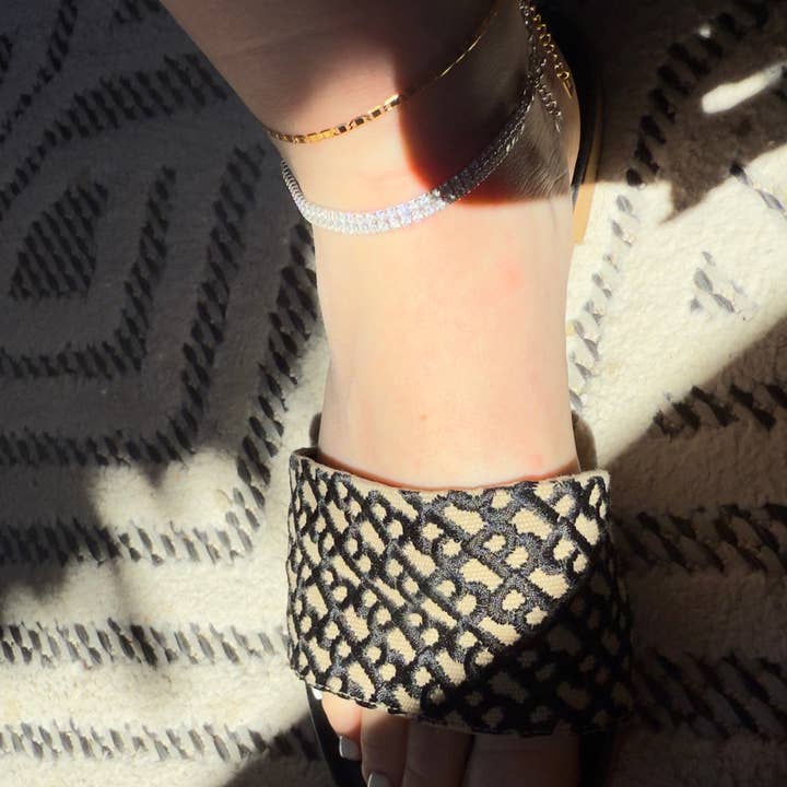 roberta amsterdam - Wholesale Anklet - Eloise anklet - Silver5