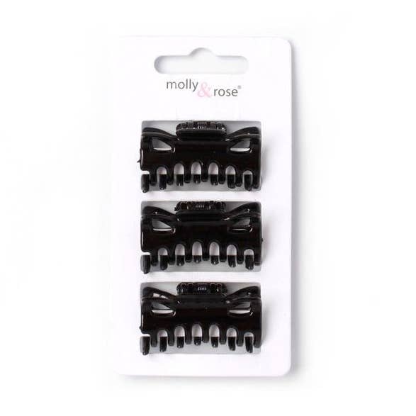 Kort med 3 svarta klämmor 4cm för wholesale av Inca UK