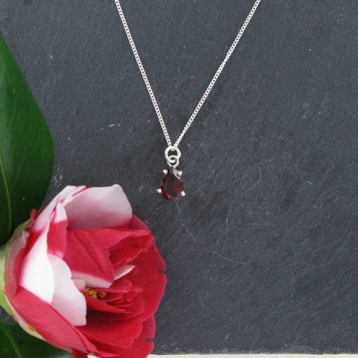 Sterling Silver Faceted Teardrop Gemstone Necklace and other Purchase wholesale teardrop gemstone necklace. Free returns & net 60 terms on Faire trending on Faire.