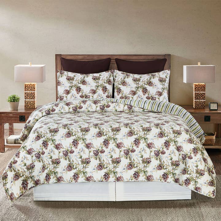 C&F Home - Wholesale Quilt - Cooper Pines Quilt Set1