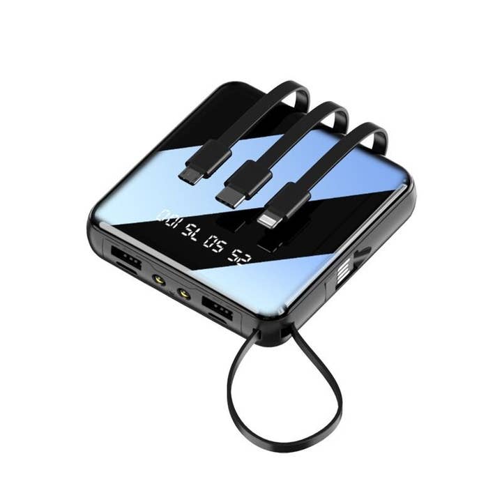 Mila Wholesale - Wholesale Portable Charger - 3,600 mAh Powerbanks with 3-in-1 Charging Cables