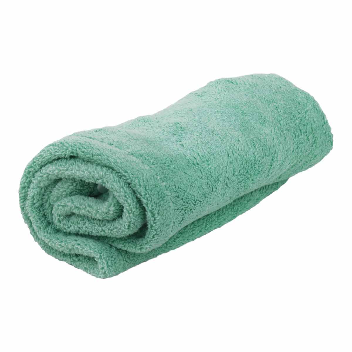 Turquoise Twist N' Dry Towel And XL Shower Cap Set for wholesale on Faire3