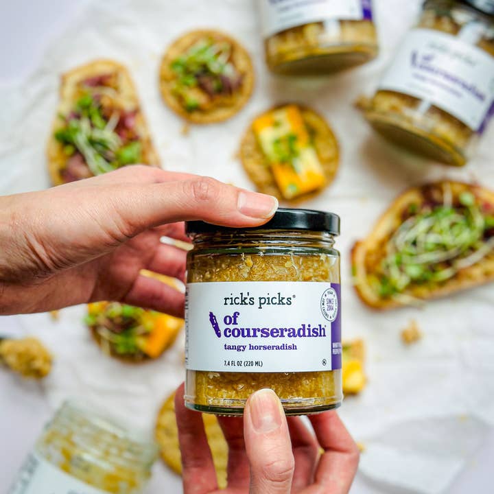 Rick's Picks - Wholesale Pickled Vegetables - Of Courseradish - Case of 6 jars3