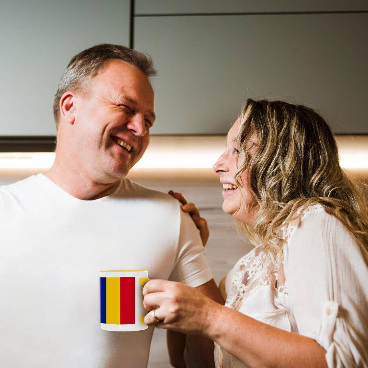 3dRose - Wholesale Coffee Mug - 3dRose, Flag of Chad - Central Africa country - Chadian dark navy blue yellow and red vertical stripes, Mug3