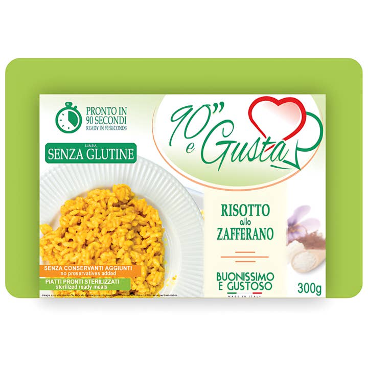 Gluten-Free Saffron Risotto - Authentic Italian Flavor for wholesale by F.T.H. Food Technology Holding