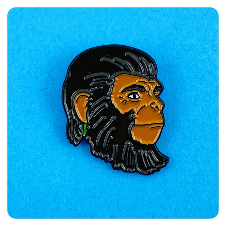 Ridin' High Productions - Wholesale Lapel Pin/Button - Planet of the Apes Enamel Pin