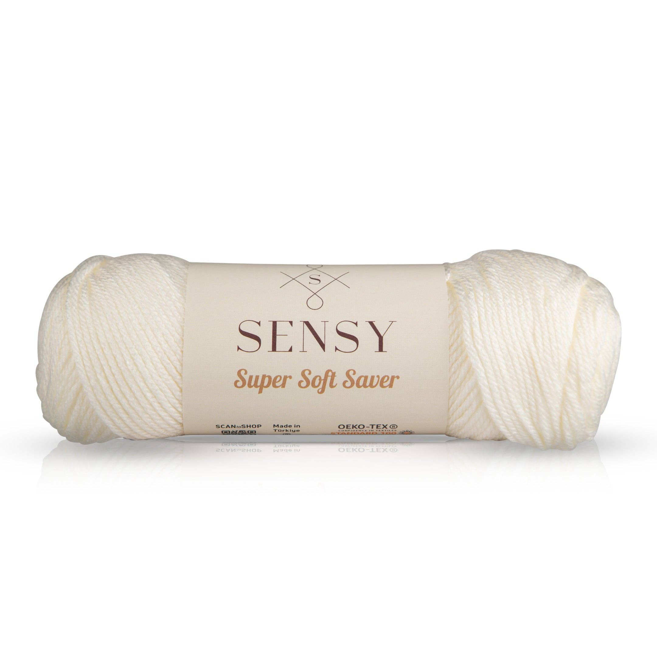 Sensy – wholesale Yarn – Sensy Super Soft Saver Yarn, 3.5 oz, 190 Yards, Gauge 4 Medium20