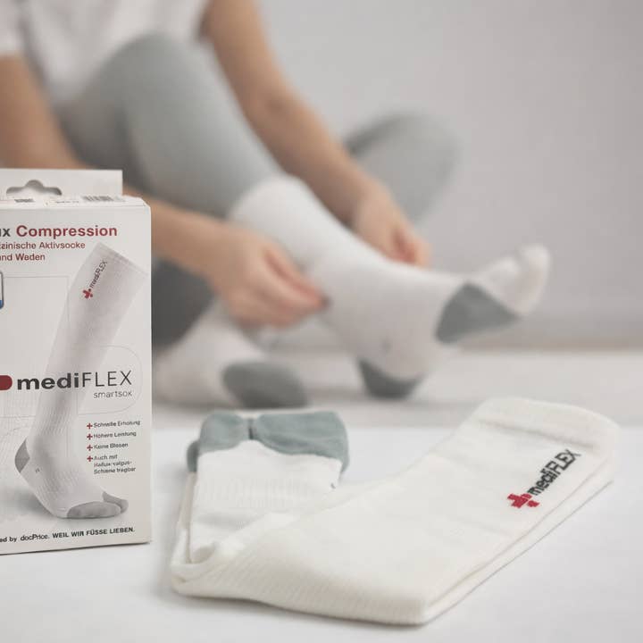 mediFLEX Hallux Kompression medicinska aktiva strumpor för wholesale av Salzmann Restwaren GmbH