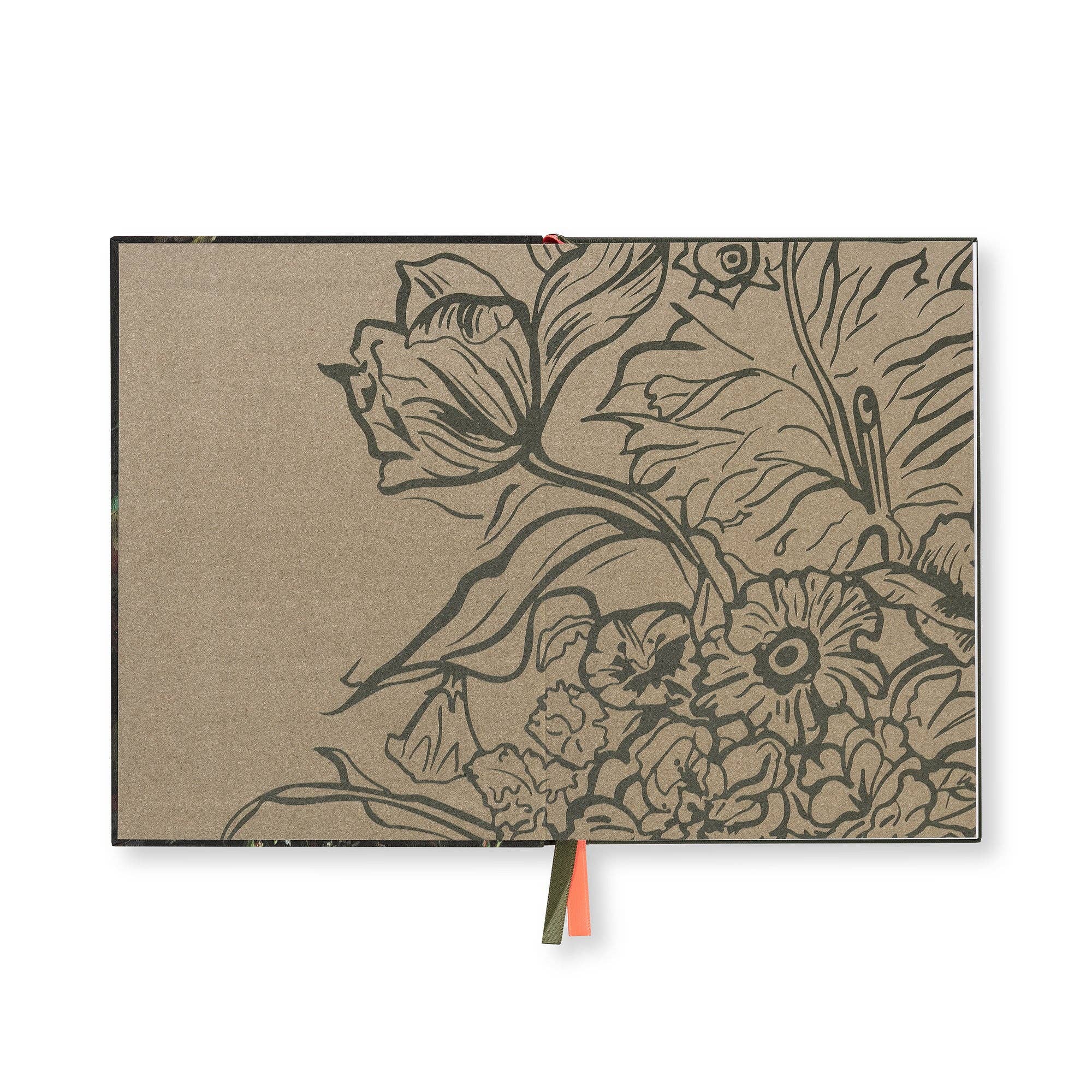 BIEN moves – Engroshandel Notesbog – Bomuldsnotesbog med blomster2