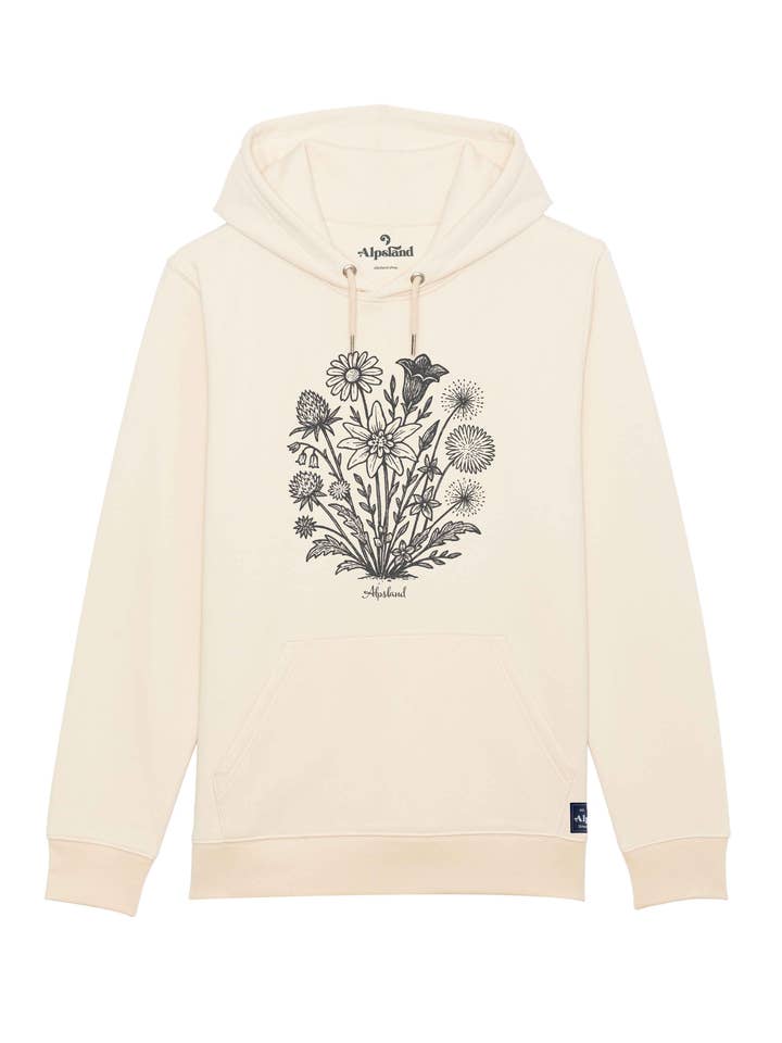 Alpenbloemen Boeket – Unisex Hoodie voor wholesale door Alpsland