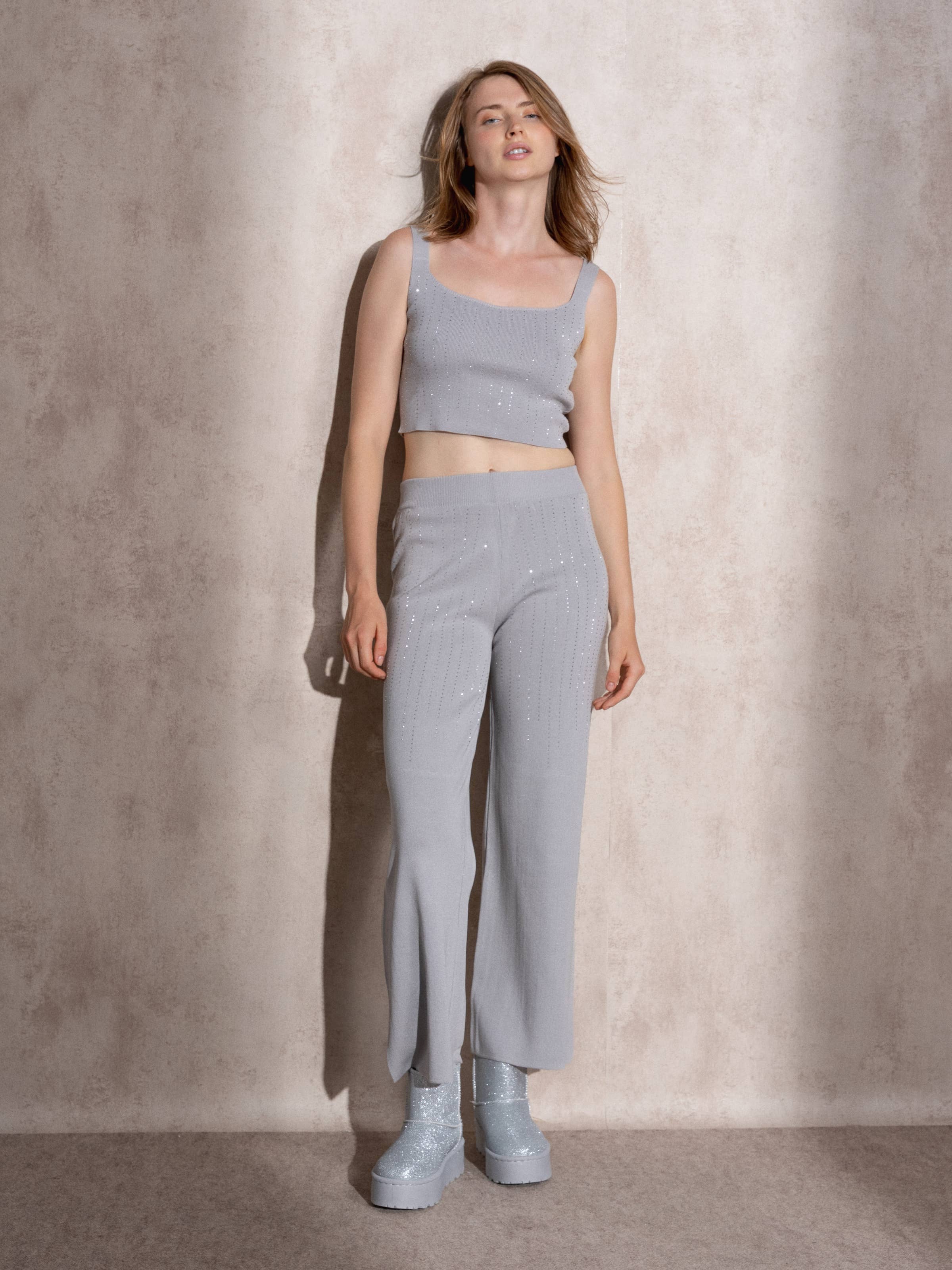 SMF - Wholesale Knit Top - Women's - 259506 - TOP 65%VI 35%PA4