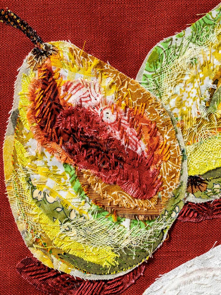 Pear Slow Stitching Kit for wholesale by Wattle&Loop