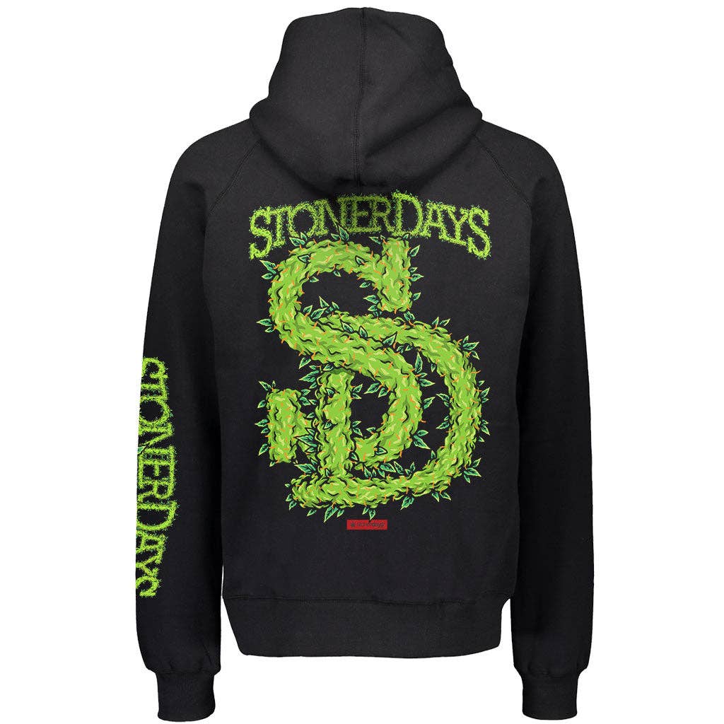 StonerDays Apparel – wholesale Hoodie – Unisex – SD Leafy Logo Hoodie8