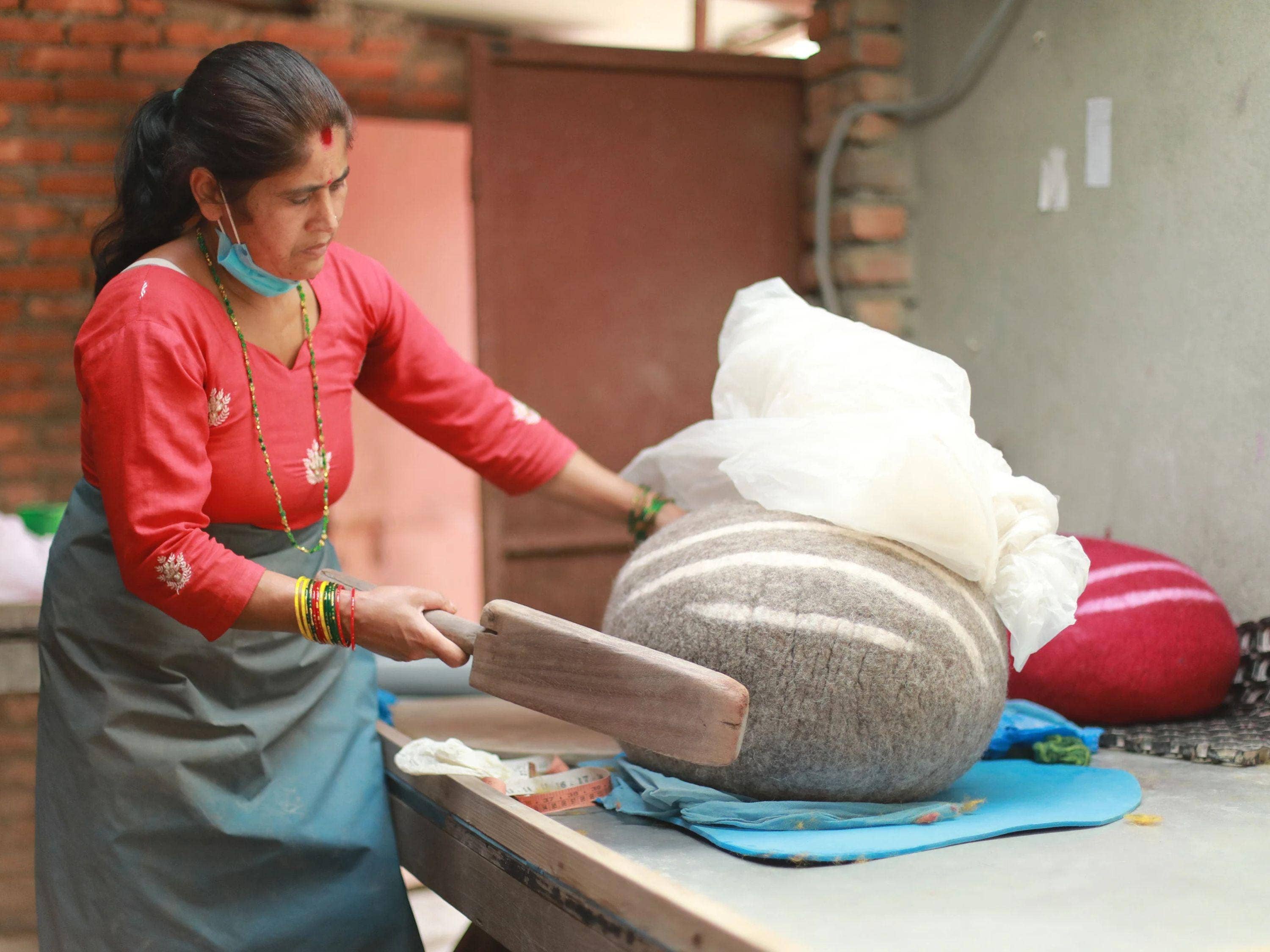 Woollyfelt – cama - Gato por atacado – Cama para Gato em Feltro de Lã Feita à Mão e Ecológica8