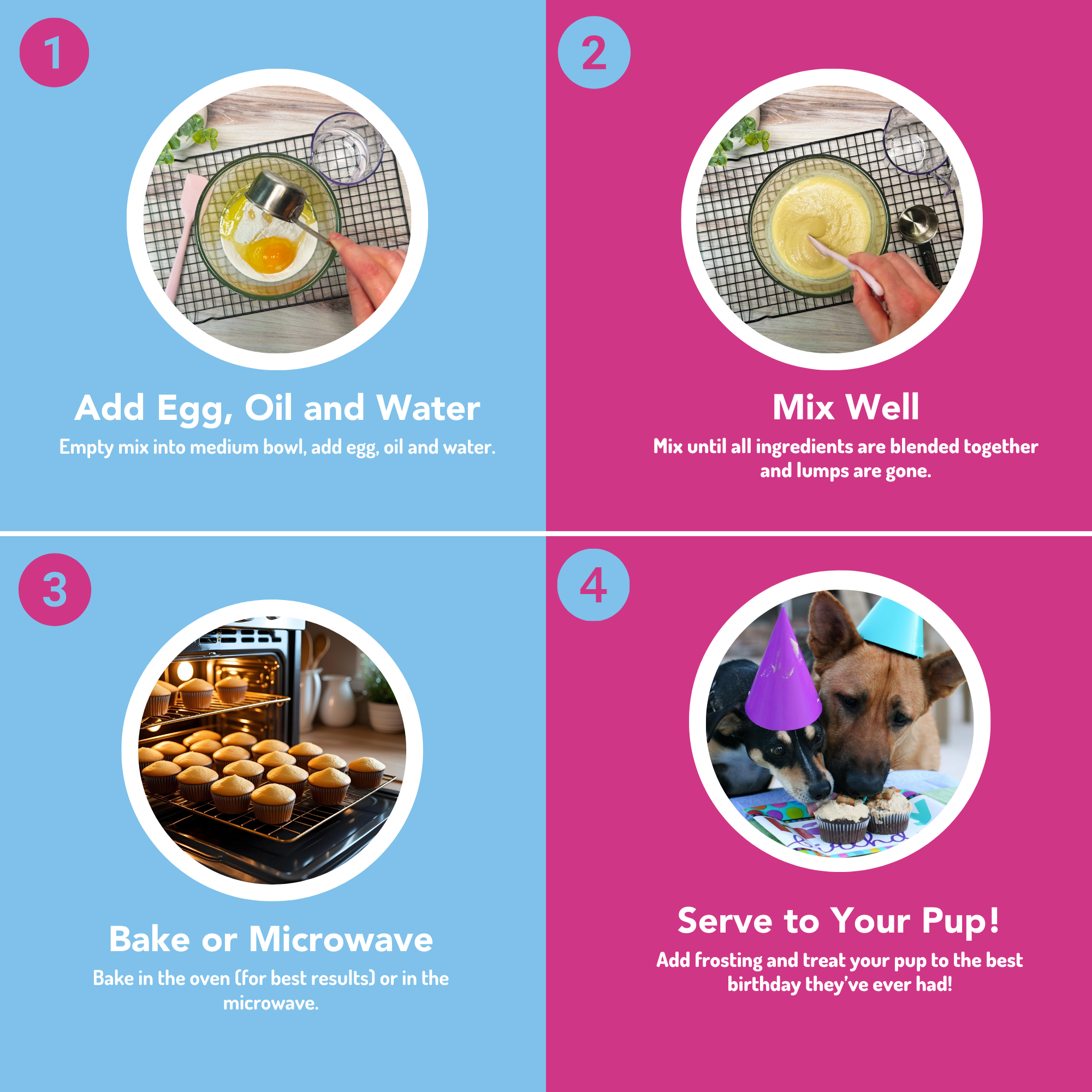 Puppy Cake LLC - Wholesale Pet Treats - Dog - Puppy Cake - Dog Birthday Cake Mixes with Icing10