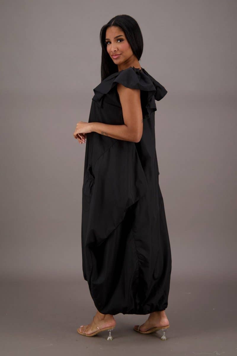 Advance Apparels - Wholesale Dress - Women's - Product Name: Flowing Grace Bubble Dress AD-2506110