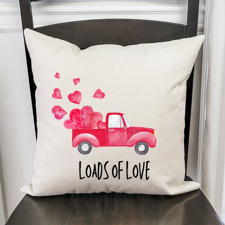 Loads of Love Pillow Cover for wholesale by Go Charlotte