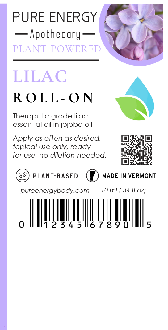 Pure Energy Apothecary - Wholesale Essential Oil Roll-On - Lilac Aromatherapy Roll-On1