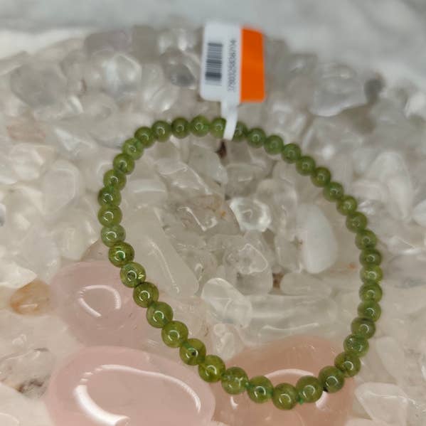 Peridotarmband, 4 mm, Myanmar för wholesale av Con Le Stelle