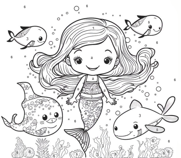 Angels Craft - Wholesale Paint Set - Canvas Paint Set - Color by Number, 11.8x11.8x0.6in2