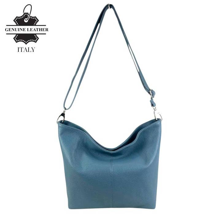 Italian Leather Crossbody Bag for Women with Back Pocket for wholesale by Chenson & Gorett