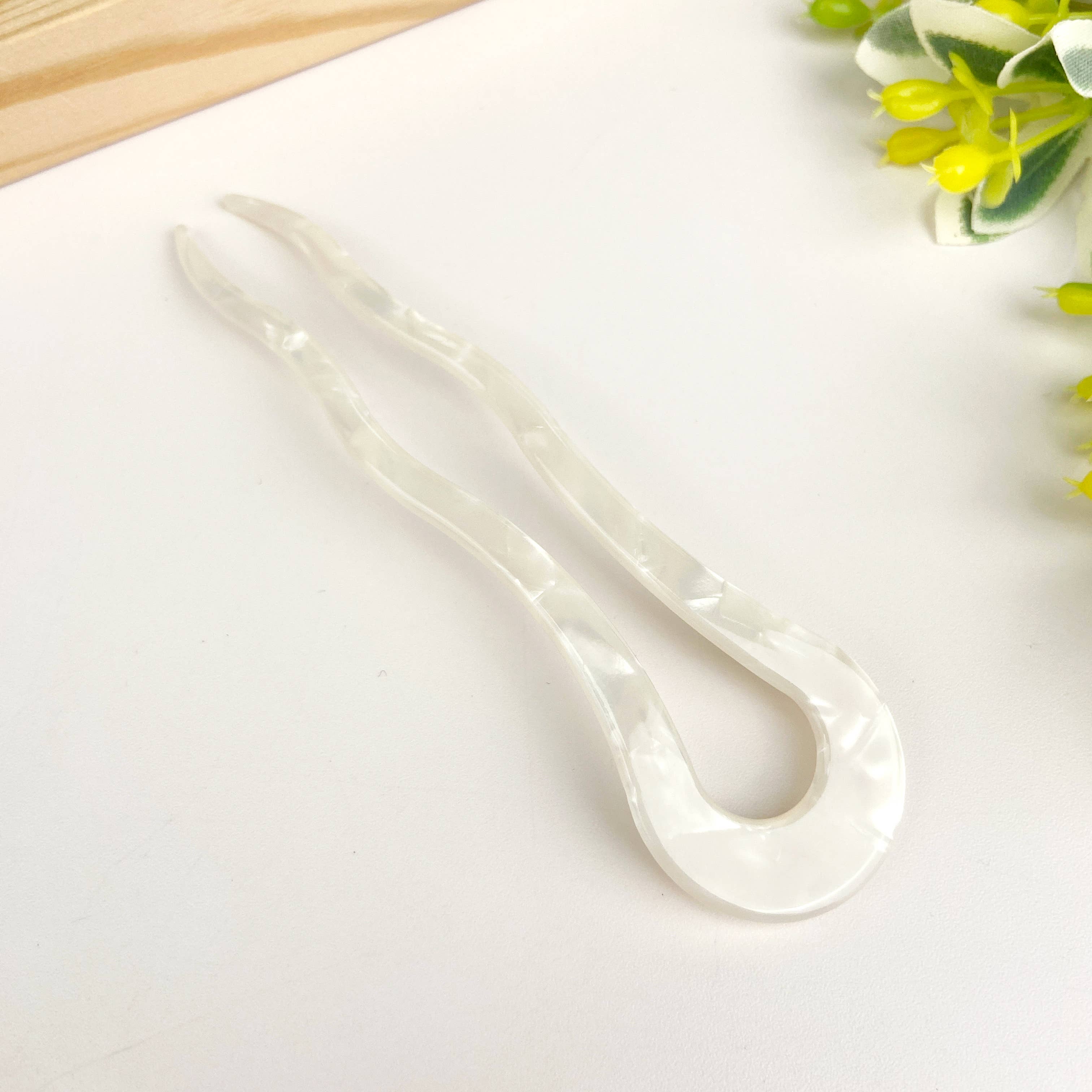 TheDivaSoap - Wholesale Hair Pin - Acetate U-shaped elegant hairpin retro headdress for hair0