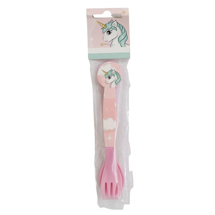 Stor - Wholesale Flatware Set - Kids & Baby - Stor Set of 2 Cutlery PP Unicorn Rainbow