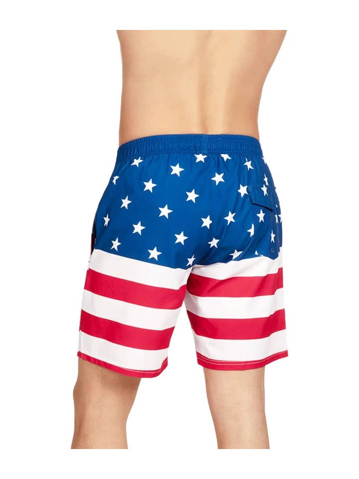 Tipsy Elves - Wholesale Boardshort - Heren - Amerikaanse vlag 7,5" stretch zwembroek - Heren zwembroek3