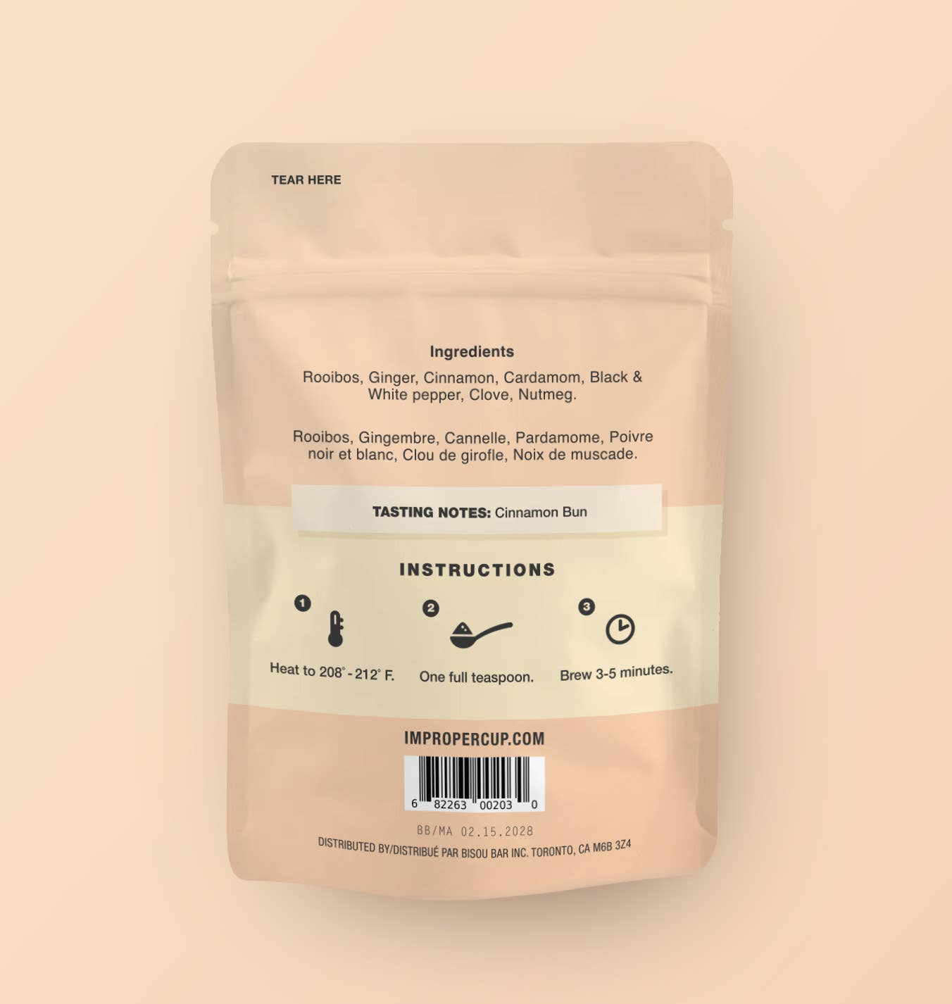 Improper Co. (No duties | Ships from CAN/USA) – Großhandel Loser Tee – Gemütlicher AF Rooibostee1