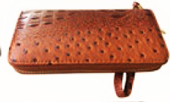 Kaleidoscope Accessories - Wholesale Wristlet - Ostrich Wallet with Wristlet - Assorted Colors10