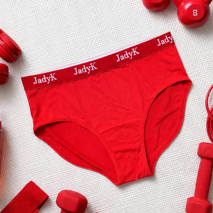 Arya Hip Hugging Briefs | Red | JadyK for wholesale by JadyK