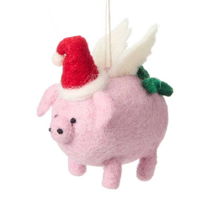 SERRV International - Wholesale Ornament - Piggy Tidings Christmas Ornament0