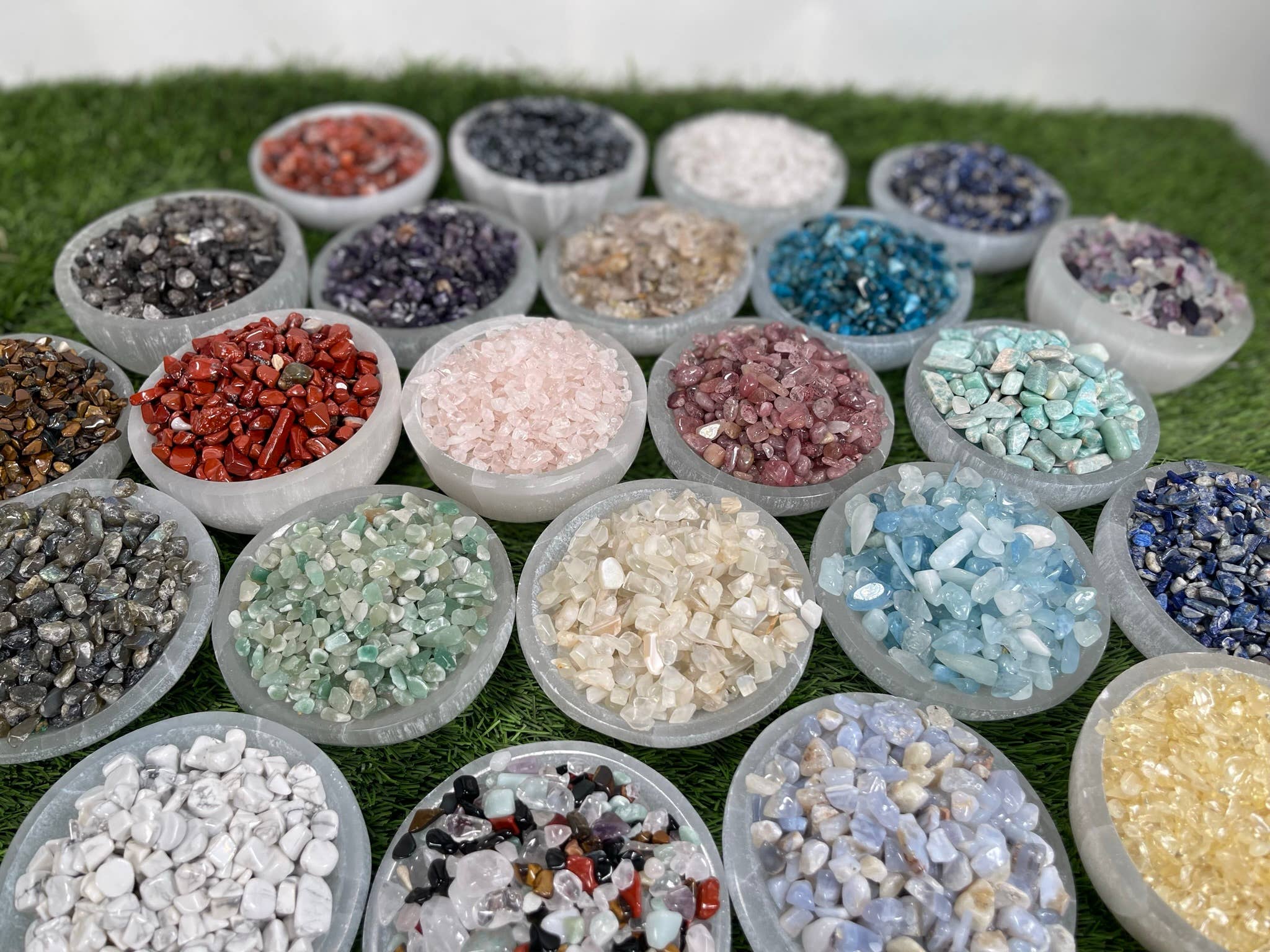 CaNatureLover - Wholesale Spiritual Stone/Crystal - Natural STRAWBERRY QUARTZ CHIP , Real Strawberry Quartz chip12