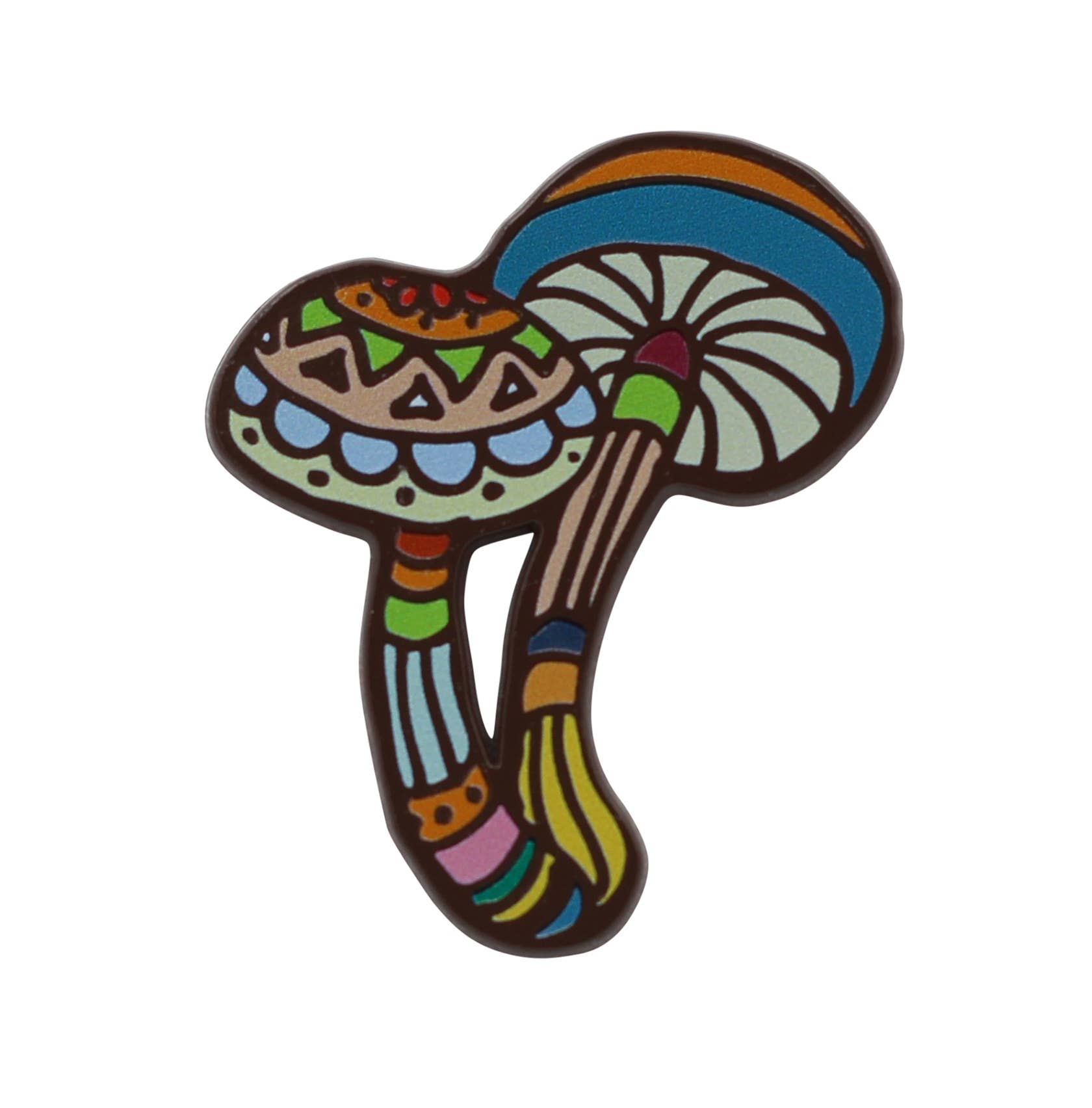 Real Sic - Wholesale Lapel Pin/Button - Magic Mushroom Pin - Psychedelic Psilocybin Fungi Enamel Pin