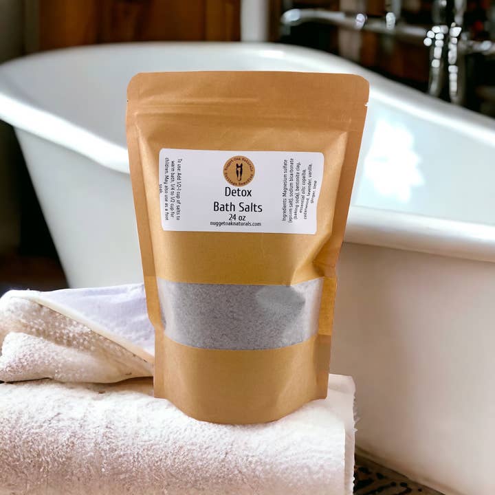 Detox Bath Salts for wholesale by Nugget Oak Naturals